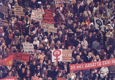 El día en que Islandia se convirtió en el país más feminista ...